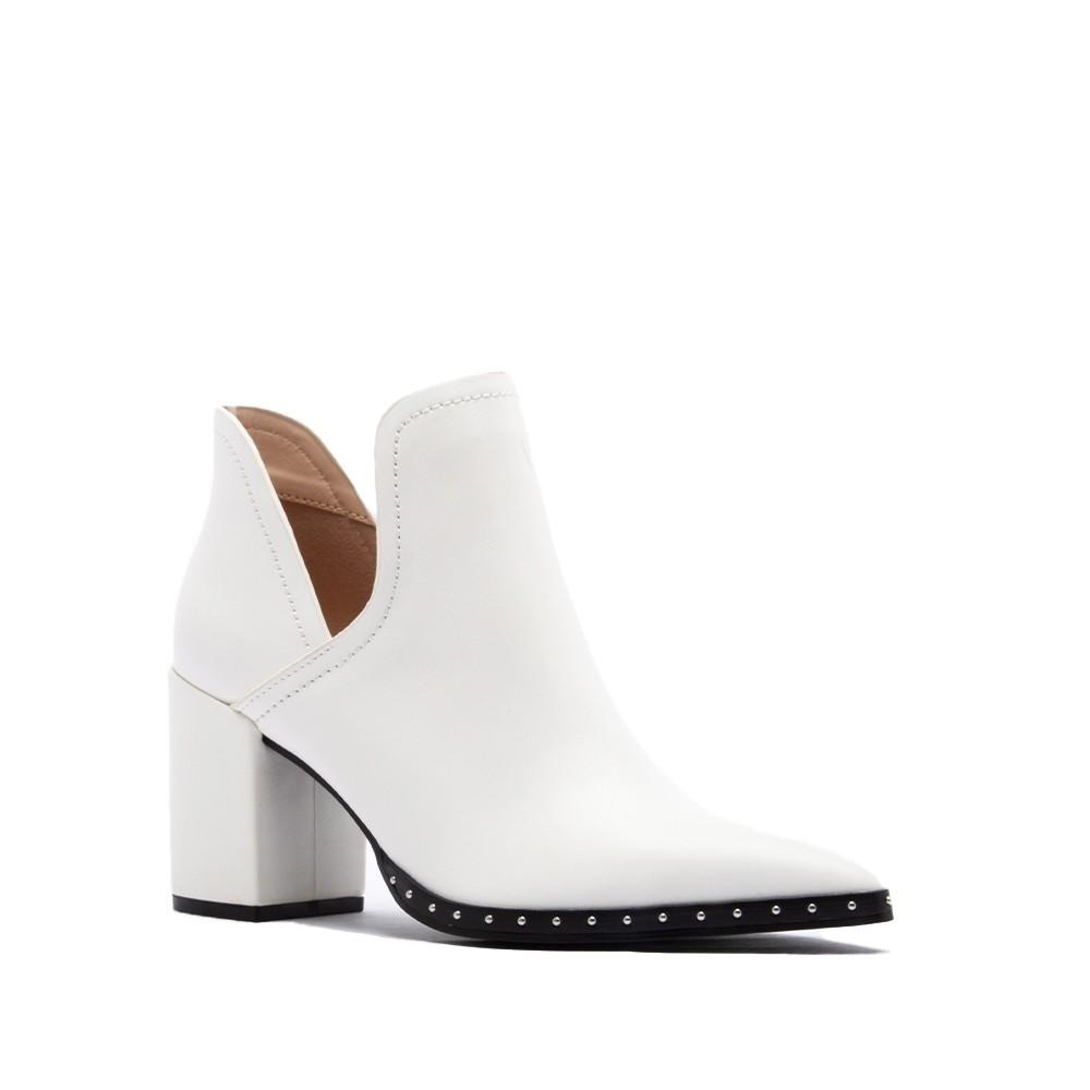 Block Heel Booties - Picture 2 of 2